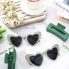 Whaline 18Pcs Sage Green Bridesmaid Proposal Gift Set Maid Matron of Honor Gift Hair Claw Clips Scrunchies Sunglasses for Wedding Bridal Shower Bachelorette Party Favors Supplies