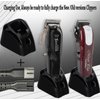 Hair Clippers Charging Stand, Kaynway Professional Clipper Charging Dock Storage Station Base for Wahl 5-Star Magic Clip Senior 100th Anniversary Soul Sterling-4 Detailer Cordless Clippers (Black)