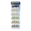 YZD Nymph Flies Set 24 Piece Fly Fishing Lure for Trout Premium Wet Flies Bead Head Nymph Flys Trout Fly Fishing Hooks Gear Bait Flyfishing Flies Assortment (F Selection of 24 Flies – Assorted)…