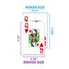 Copag Legacy Design 100% Plastic Playing Cards, Poker Size (Standard) Jumbo Index Green/Purple Double Deck Set