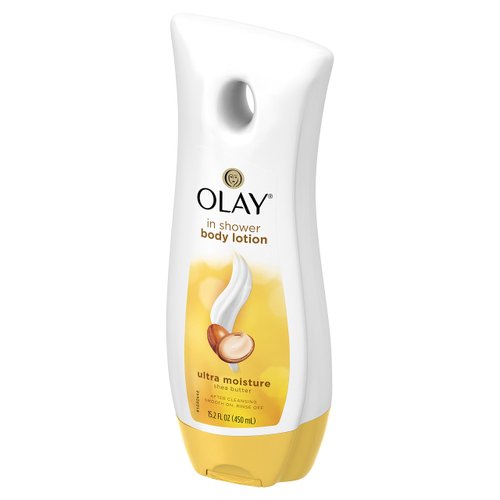 Olay Ultra Moisture Shea Butter In-Shower Body Lotion, 15.2 Ounce