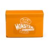 Monster Magnetic Double Trading Card Deck Box(Orange) - 2 Removable Deck Sleeves - Holds 150 Gaming TCGs-Compatible w/Yugioh,MTG, Magic The Gathering, Pokemon-Long Lasting, Durable Construction