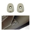 Dickno 2 PCS Car Sun Visor Clips, Auto Interior Sun Visor Support Clip Retainer Replacement Compatible with Liberty 2005-2012 Nitro 2008-2012, OEM Number 1AR26BD1AA 1AR26DW1AA