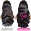 Tuneful 32 Inch Body Wave Lace Front Wigs Human Hair 13x6 HD Lace Frontal Wigs Human Hair 220% Density Human Hair Lace Front Wigs for Women