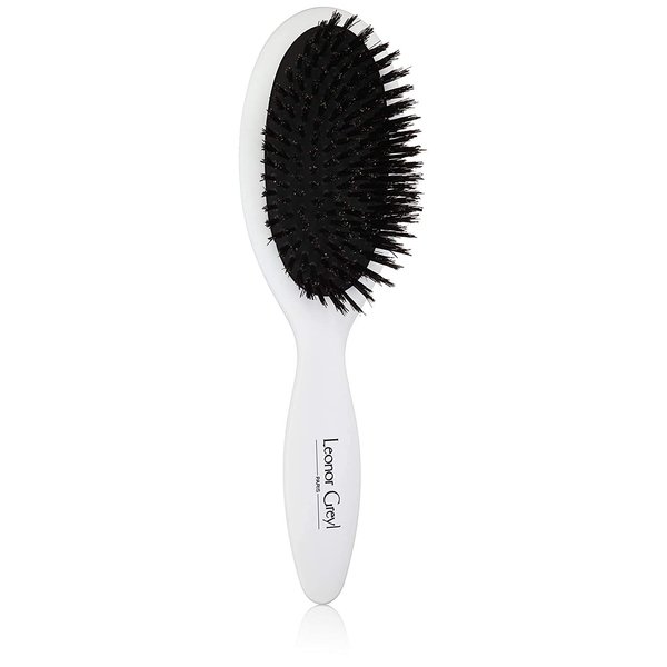 Natural Boar Bristle Brush by Leonor Greyl - Detangling Brush, 100% Wild Boar - All-Purpose Brush with Boar Bristles for Men & Women
