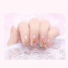 WOKOTO 6 Boxes Gold Metal Nail Studs Rose Star Moon Feather Nail Charm Kit 3D Nail Art Jewelry Decoration With 1Pc Tweezers And Picker Pencil