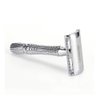 BAILI Classic 3-Piece Double Edge Safety Razor Wet Shaving for Men Women with Platinum Blade and Mirrored Travel Case BD176