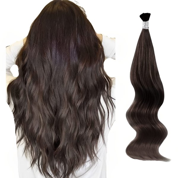 ABH AmazingBeauty Hair I Tip Hair Extensions 24 Inch Dark Brown 50 Grams Tip Human Hair Extensions Pre Bonded Hair Extensions Cold Fusion Tip Extensions Straight Hair 50strands