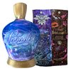 Australian Gold Designer Skin Paradise 21x Bronzer Tanning Lotion with sample packets of Designer Skin Spellbound and Charmed, Blue