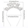 Acenail Birthday Headbands Rhinestone Silver Birthday Headpiece It's My Birthday Sash Birthday Hair Hoop Birthday Crowns Tiaras Party Decorations Birthday Hair Accessories for Women Girls(E-Silver)