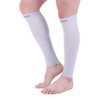 Doc Miller Calf Compression Sleeve 1 Pair 15-20 mmHg Firm Support Graduated for Sports Running Recovery Shin Splints Varicose Veins (Gray, XXL)
