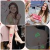 50 Pieces Glow in The Dark Temporary Tattoos, Pink Preppy Bachelorette Tattoos Stickers, Girls Women Body Face Art, Disco Cowgirl Party Decorations Favor Supplies