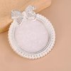 Mcduyant Nail Palette Knot Nail Polish Palette Nail Tray for Nail Art Nail Polish Mixing Palette Nail Art Display Board