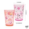 Zak Designs DreamWorks Gabby's Dollhouse Nesting Tumbler Set for At Home, 14.5oz Non-BPA Plastic Cups, 4-Pack (Gabby, Pandy Paws, Cakey Cat, Mercat, Kitty Fairy, Baby Box)