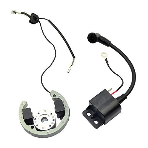 FLYPIG Stator Rotor Ignition Coil Stator Rotor Kit Fit for SX L/C 50SX PRO Junior Mini Adventure Senior PRO Pro Sr Jr New Stator Rotor & Ignition Coil Flywheel