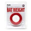 Franklin Sports Baseball + Softball Donut Bat Weight - 16 oz. for Adult + Youth Baseball + Softball Bats - Donut Batting Weight for Swing Training - Fits All Standard Bats