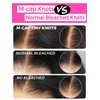 ISEE M-Cap Kinky Curly Wear Go Glueless Wigs Human Hair Pre Plucked Pre Cut Bleached Knots 9x6 HD Lace Glueless Human Hair Wigs For Women 24 Inch