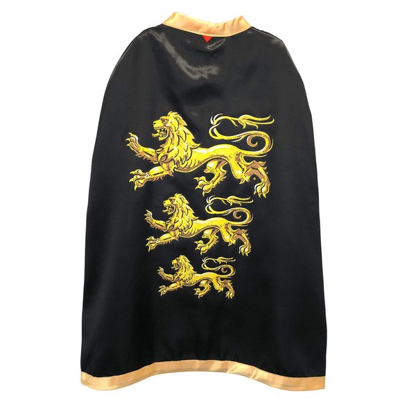 Liontouch Triple Lion King Cape | Medieval Pretend Play Toy Cloak for Children Ready for Knightly Adventures in The Kingdom | Roleplay, Dress Up, Fancy Dresses & Royal Costumes for Kids
