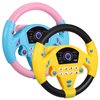 Toyvian 2 Pcs Steering Wheel Toys Plastic Car Musical Steering Wheel Toy Portable Simulated Driving Steering Toys Musical Toys for Toddler Kids