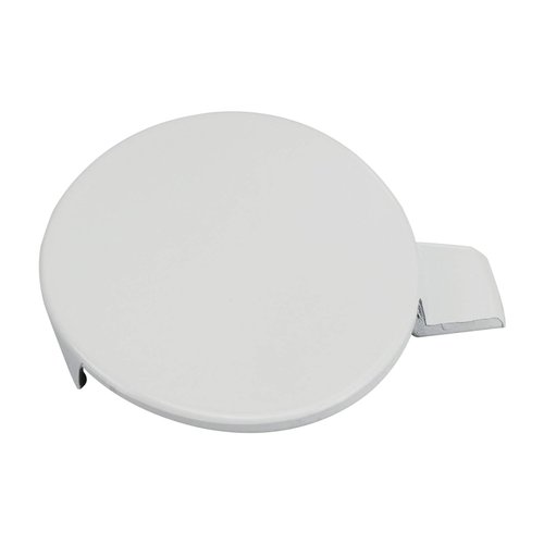 Front Tow Hook Cover for Tesla Model 3 2017-2023 White Front Bumper Tow Hook Cover Cap
