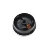 Control Knob Fan Heater 2005-2011 Compatible with Toyota Tacoma Temperature HVAC Black (Orange Indicator)