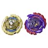 Hasbro Beyblade Burst QuadDrive, Pack of 2 Berserk Balderov B7 and Cyclone Belfyre B7 Competition Spinners, Toy for Children, Ages 8 and Up