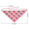 hoyuwak 3pcs Strawberry Crochet Head Scarf Bandanas Headbands Hair Scarf Head Coverings Hair Accessories for Women Girls Hair Styling Valentine's Day Holiday Decor