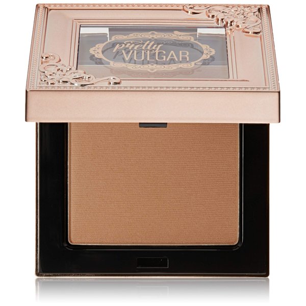 Pretty Vulgar Bronzed B Powder Bronzer, Highly-Pigmented, Smooth, Matte Bronzing Face Powder, Vegan, Gluten-Free & Cruelty-Free, Sun Of A B, 5.7g / 0.2 Oz.