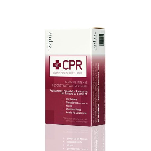SUDZZFX CPR Hair Reconstruction Treatment - Deep Penetrating Hair Mask for Damaged Hair - Improve Hair Growth with Keratin Hair Treatment & Hair Conditioner - Hair Moisturizer for Curly & frizzy Hair