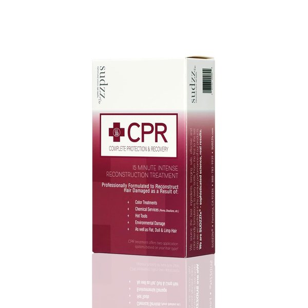 SUDZZFX CPR Hair Reconstruction Treatment - Deep Penetrating Hair Mask for Damaged Hair - Improve Hair Growth with Keratin Hair Treatment & Hair Conditioner - Hair Moisturizer for Curly & frizzy Hair