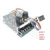 TKXEC Adjustable Digital display 10-55V 60A PWM DC Brushed Motor Speed Controller Switch Control 12V 24V 36V 48V Forward Brake Reverse For power wheels regulation (60A PWM)
