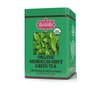 Brew La La Organic Green Tea - Moroccan Mint Flavor - 50 Double Chambered Tea Bags - Low Caffeine Gourmet Tea - Certified Organic