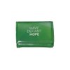 Weekly Pill Box Organizer, 8 Compartments, Portable Travel Pill Case, Folding Cover to Hold Medication, Supplements - Inspirational Green