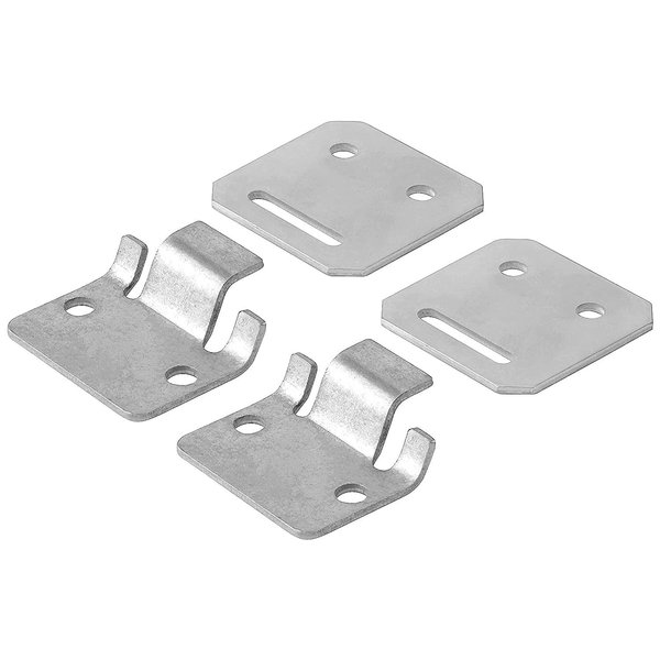 Viefow Seat Hinge Bottom Cart Plate Set for Club Car Golf Carts 1979-Up Gas Electric