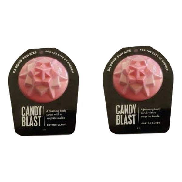 DA Bomb Candy Blast Foaming Body Scrub (2 Pack)