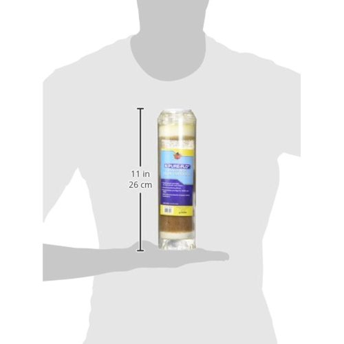 Coralife Aquarium Fish Tank Marine Salt Water Pure-Flo Mixed-Bed Deion Cartridge, 9.5 Inch