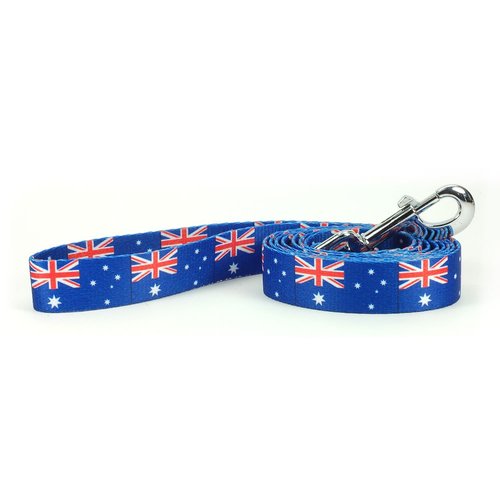 Dog Leash with The Australia Flag Design | Great for National Holidays, Special Events, Festivals, Independence Days and Every Day Strong Safe | 4 or 6 Foot Long