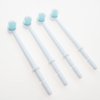 VWONST Replacement Dental Water Brush Heads Compatible with Waterpik Water Flossers Toothbrush and Oral Irrigators, 4-Pack