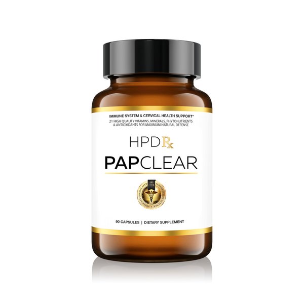 PAPCLEAR Physician Formulated | All Natural Immune Support Supplement | Advanced Powerful Immunity Booster | 21 Vitamins & Nutrients with Organic Shiitake Mushroom & Lycopene | 90 Capsules | Pack of 1