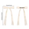 Silky Satin Hair Bows Clips For Women, 4pcs Hair Ribbon, Long-Tailed Gentle And Cute Bows With Metal Crocodile Clips, Small Bows For Hair, Bow Hair Accessories For Girls And Women