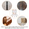 uxcell Furniture Repair Crayons, 3Pcs - Wood Wax Filler Stick, Furniture Markers Touch Up - for Scratches Holes Tables Desks Wooden Floors Cover Ups, Cream White