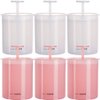 6pcs Face Wash Foam Maker Manual Facial Foam Cup Form Whip Maker Rich Cream Bubble Maker Skincare Tool for Travel Household