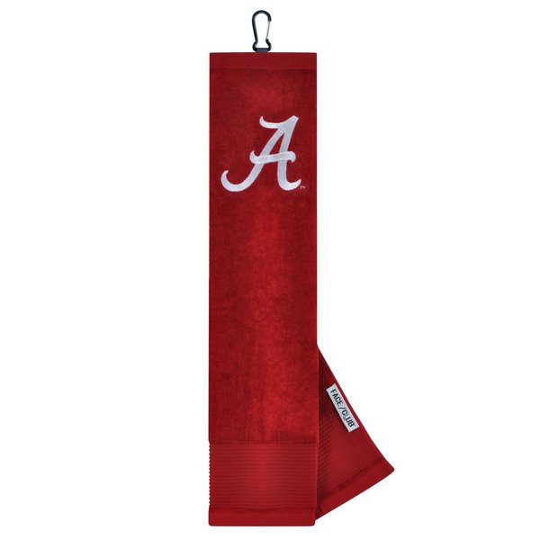 Alabama Crimson Tide Face/Club Embroidered Towel