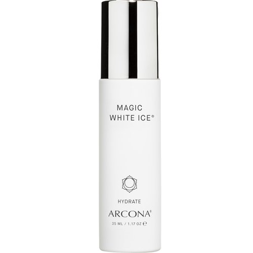 Arcona Magic White Ice - Daily Oil Free Moisturizer - Hyaluronic Acid Moisturizer with Organic Aloe, Tea Tree, Vitamin C & Glyercin. Silicone Free Moisturizer Leaves Skin Fresh & Dewy -Made In The USA