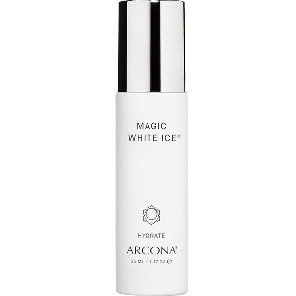 Arcona Magic White Ice - Daily Oil Free Moisturizer - Hyaluronic Acid Moisturizer with Organic Aloe, Tea Tree, Vitamin C & Glyercin. Silicone Free Moisturizer Leaves Skin Fresh & Dewy -Made In The USA