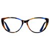 ANDWOOD Blue Light Blocking Glasses Women Bluelight Blocker Computer Cateye Clear Cat Eye Eyeglasses Frame Pattern