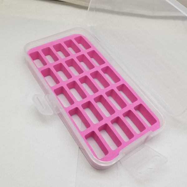 HONEYSEW Bobbin Case for Bernina New 7 and 8 Series Jumbo Bobbin Sewing Bobbin Storage Case and Saver Holds 25 Bobbins Box Organizer (Bernina 7 and 8 Series bobbins Box 1pc)