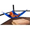 Hammock for Bearded Dragons, Starry Night fabric with suction cup hooks