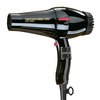Turbo Power Twin Turbo 2800 Black Hair Dryer Model 314A and M Hair Designs Hot Blow Attachment Black (Bundle 2 Items)