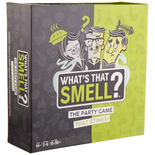 WowWee What's That Smell? The Party Game That Stinks - Scent Guessing Game For Adults & Families